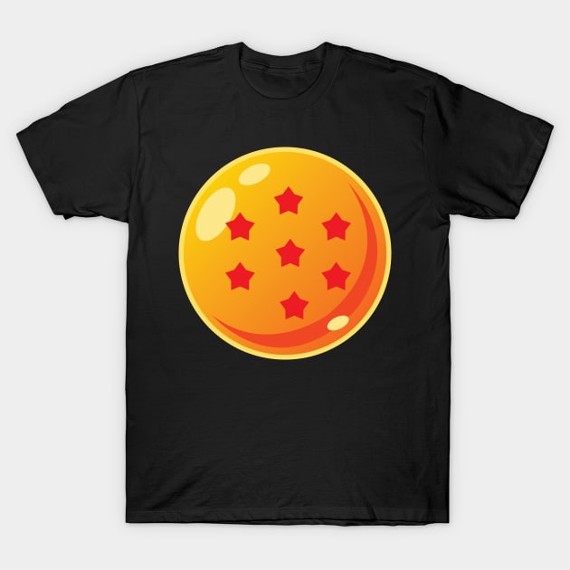 Dragonball 7 Star T-Shirt by winstongambro